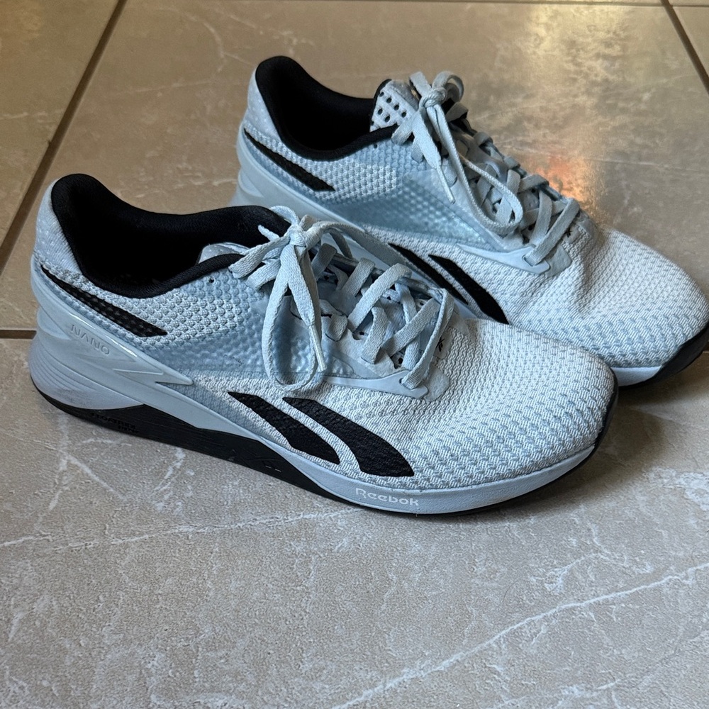 Reebok Nanos Light Blue and Black